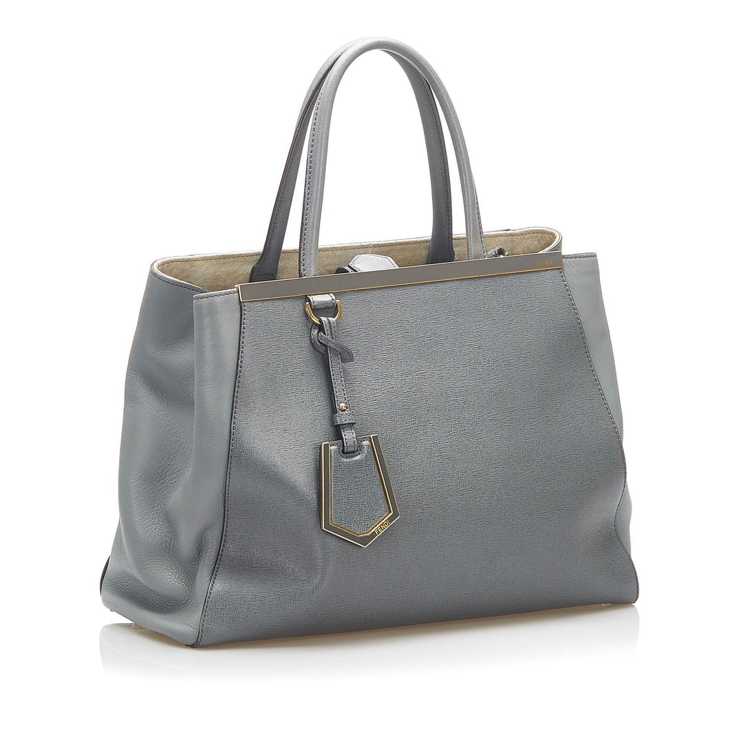 Fendi 2Jours Leather Satchel (SHG-16295)