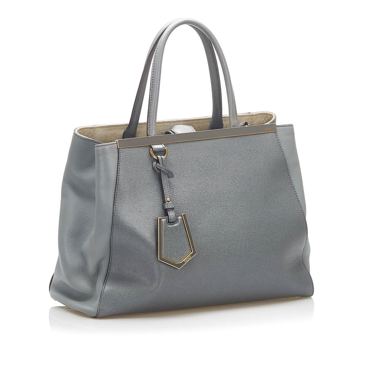 Fendi 2Jours Leather Satchel (SHG-16295)