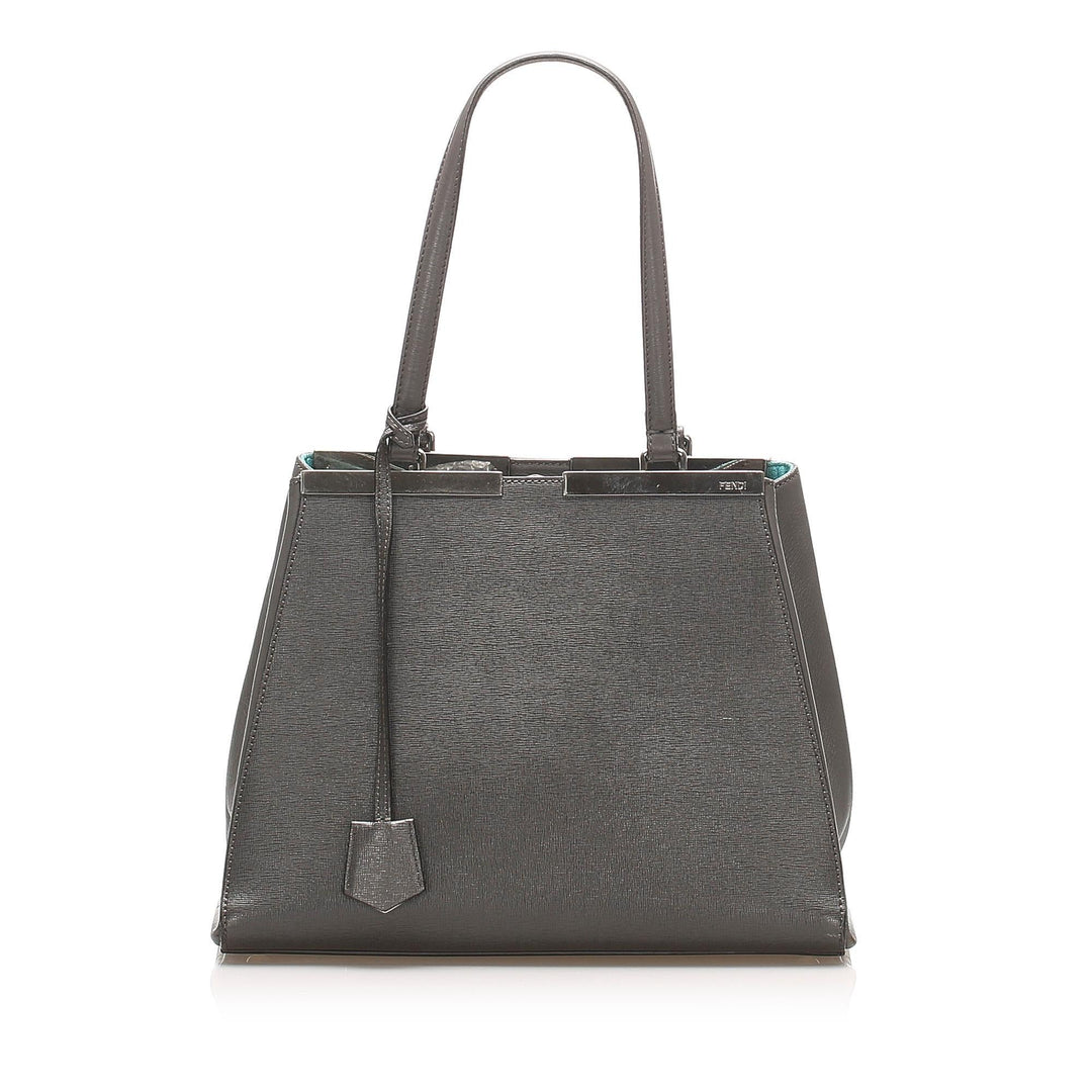 Fendi 2Jours Leather Tote Bag (SHG-15315)