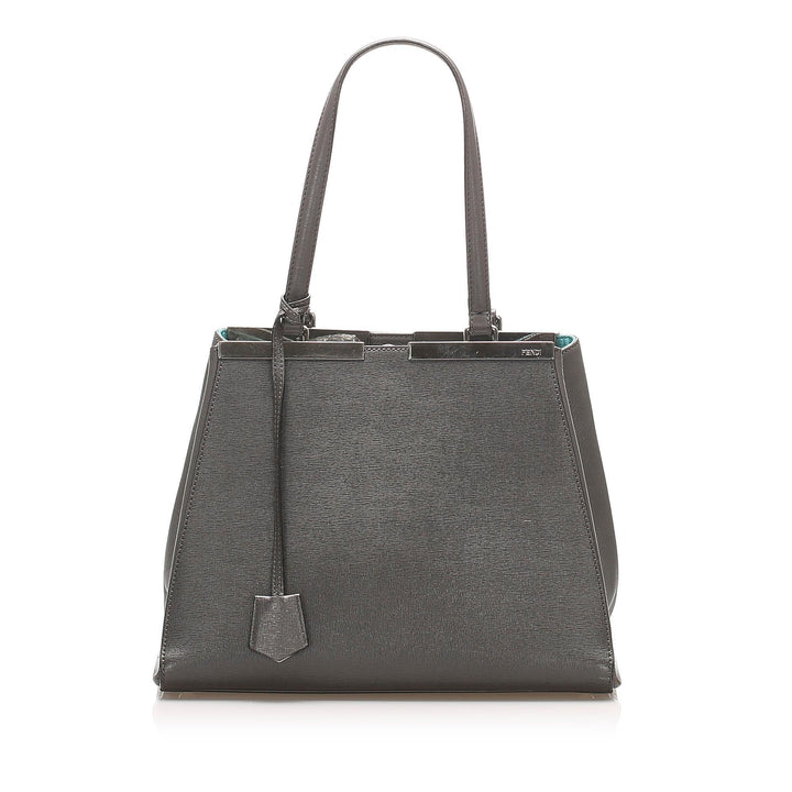 Fendi 2Jours Leather Tote Bag (SHG-15315)