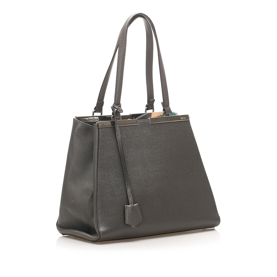 Fendi 2Jours Leather Tote Bag (SHG-15315)