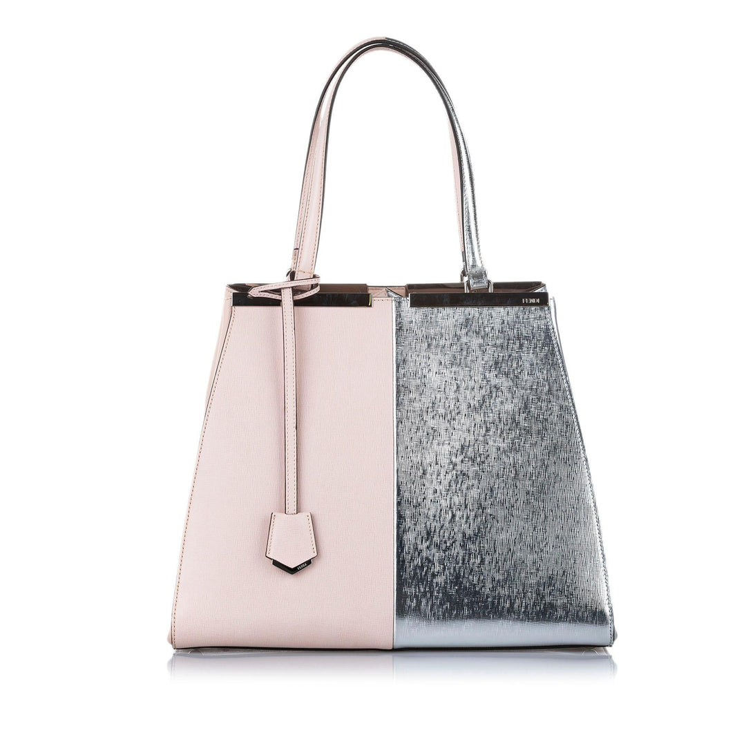 Fendi 2Jours Leather Tote Bag (SHG-18939)