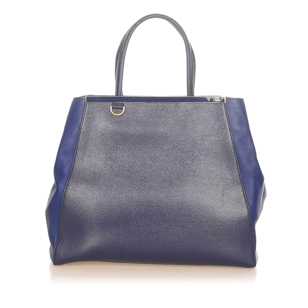 Fendi 2Jours Leather Tote Bag (SHG-20634)
