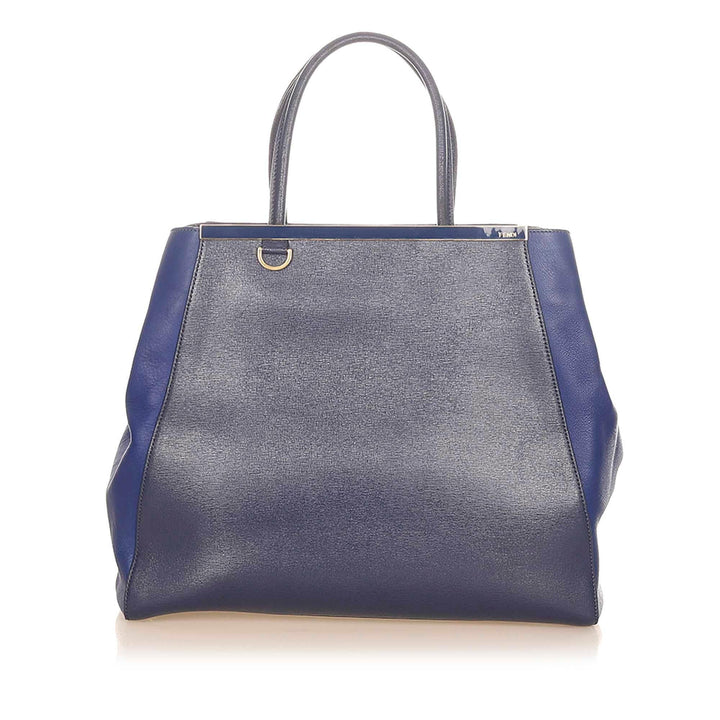 Fendi 2Jours Leather Tote Bag (SHG-20634)