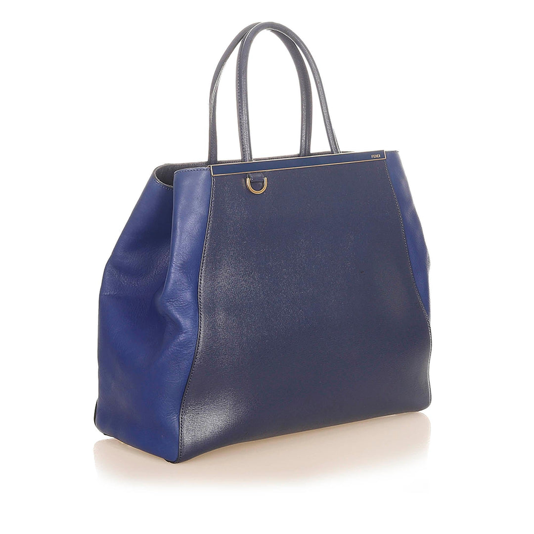 Fendi 2Jours Leather Tote Bag (SHG-20634)