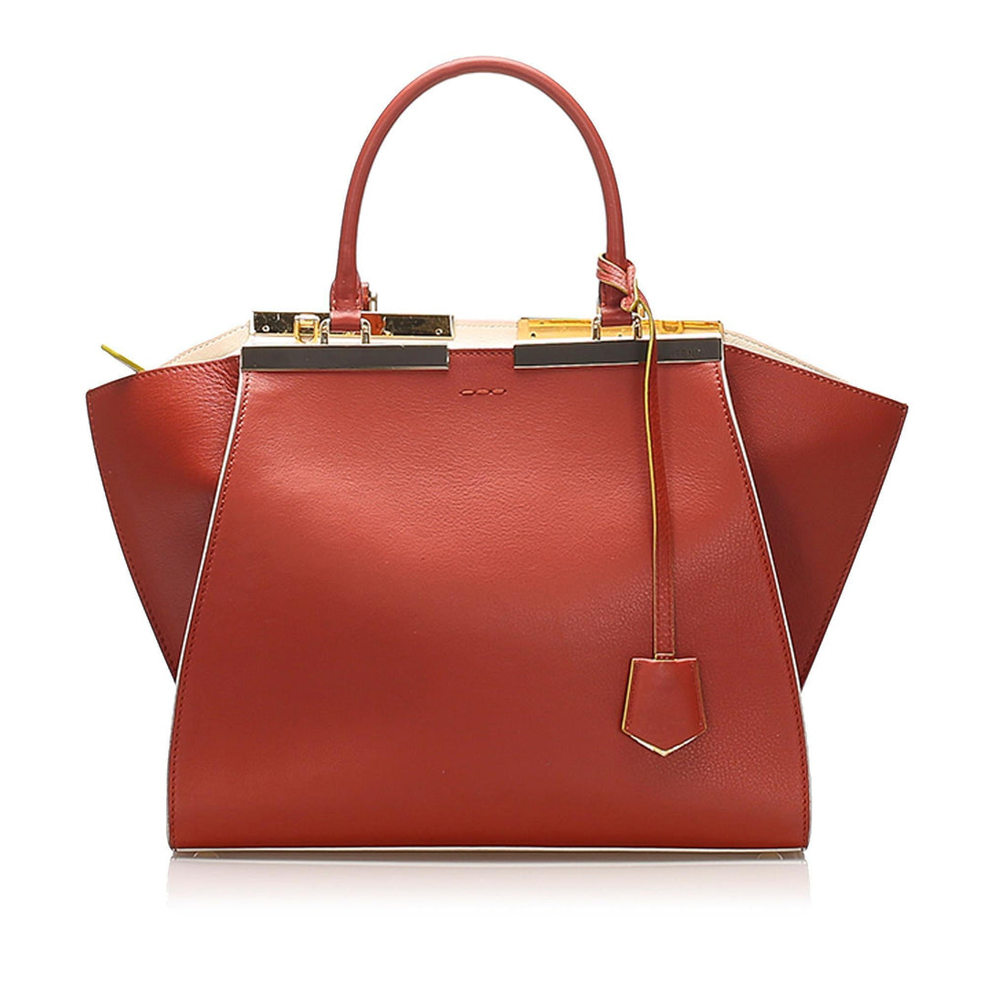 Fendi 3Jours Leather Satchel (SHG-13595)