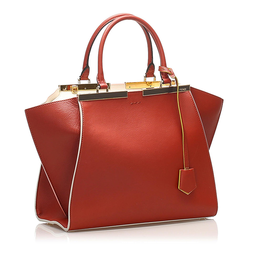 Fendi 3Jours Leather Satchel (SHG-13595)