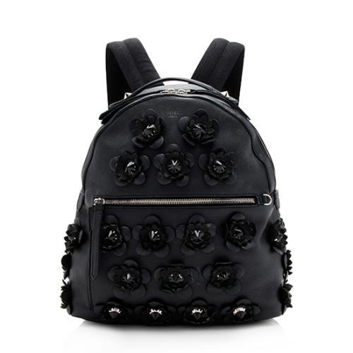 Fendi Calfskin Flowerland Backpack