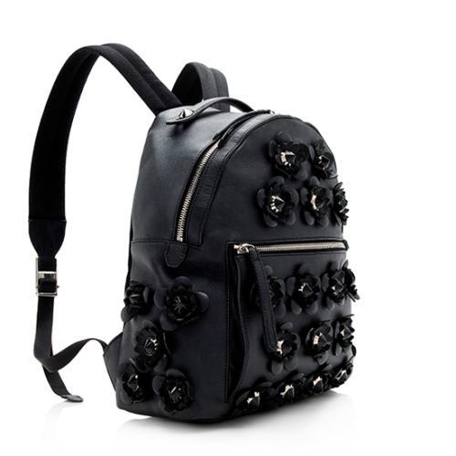 Fendi Calfskin Flowerland Backpack
