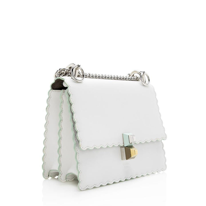 Fendi Calfskin Kan I Mini Shoulder Bag (SHF-14326)