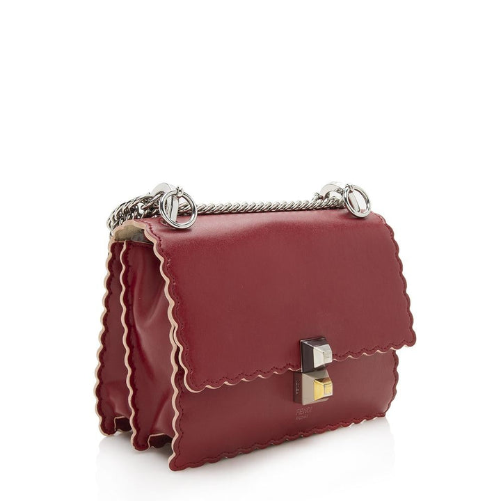 Fendi Calfskin Kan I Small Shoulder Bag (SHF-12139)