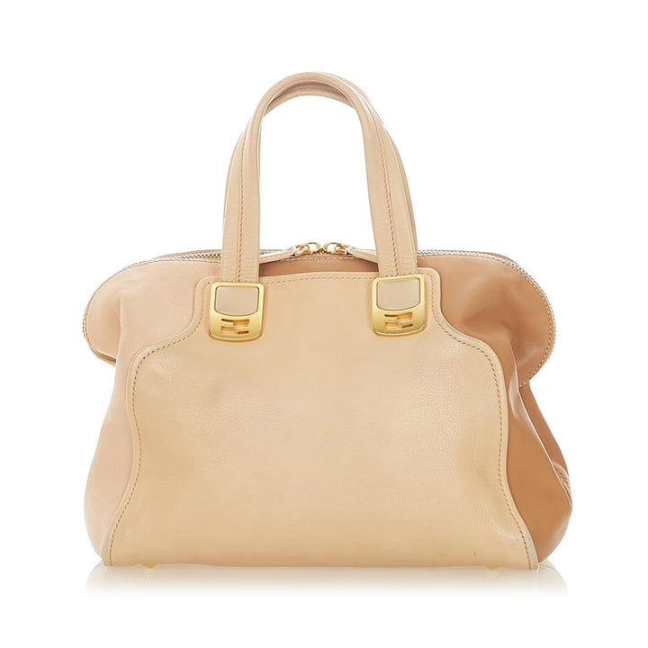 Fendi Colorblock Chameleon Leather Handbag (SHG-19843)