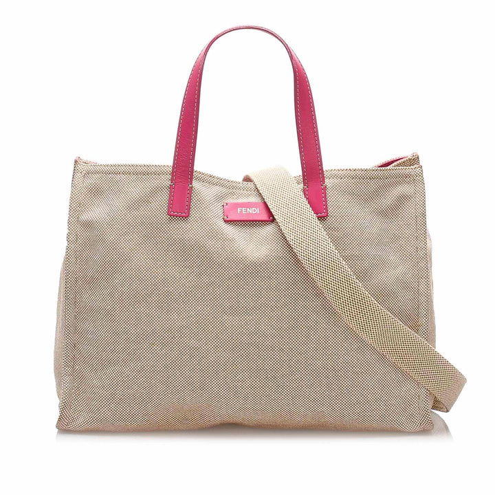 Fendi Cotton Tote Bag (SHG-16030)