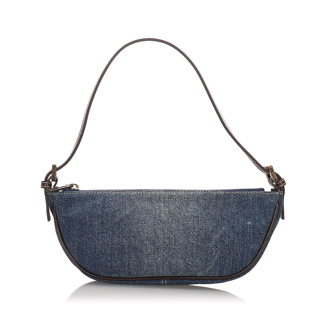 Fendi Denim Baguette Pochette (SHG-13627)