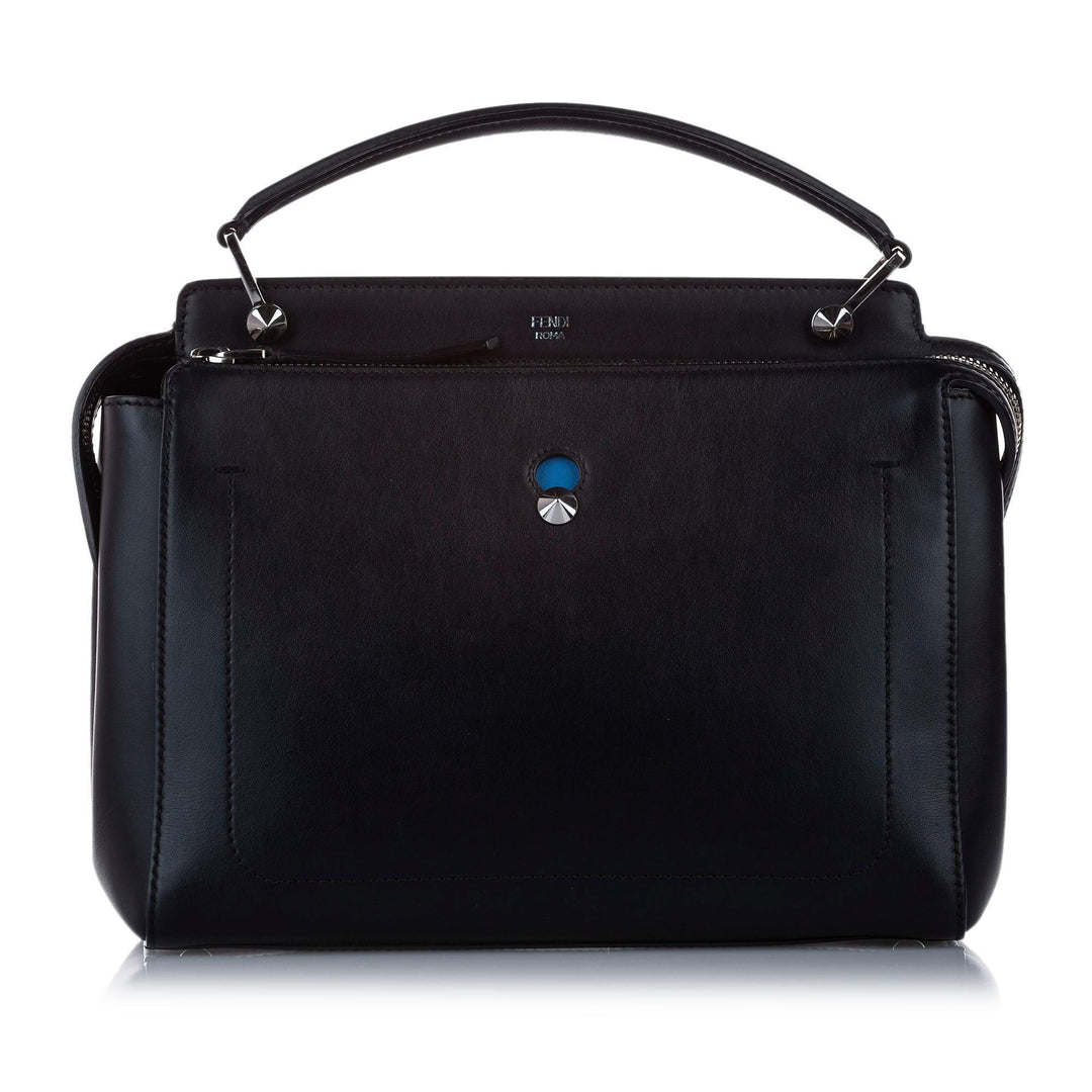 Fendi DotCom Leather Satchel (SHG-15578)