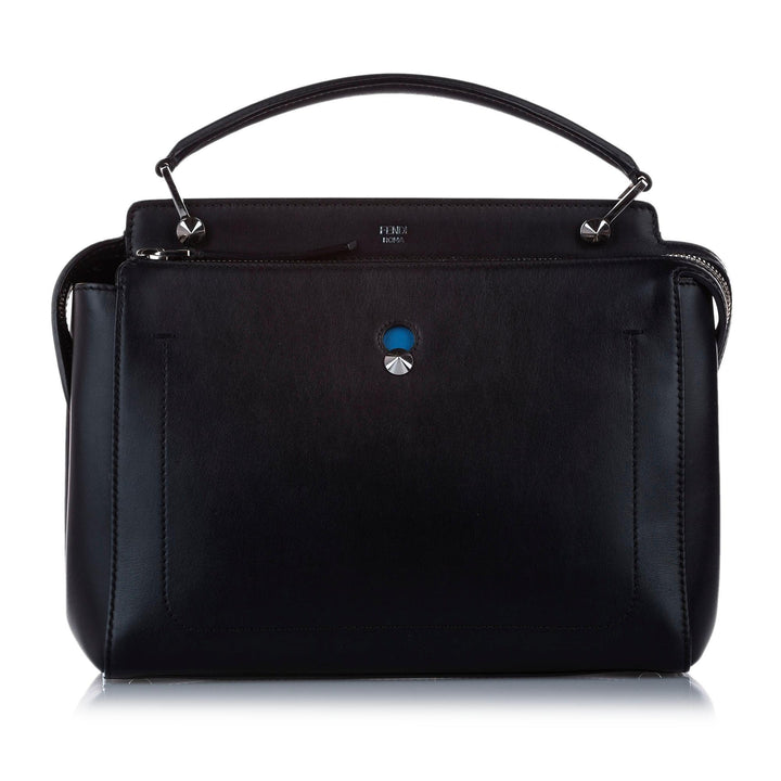 Fendi DotCom Leather Satchel (SHG-15578)