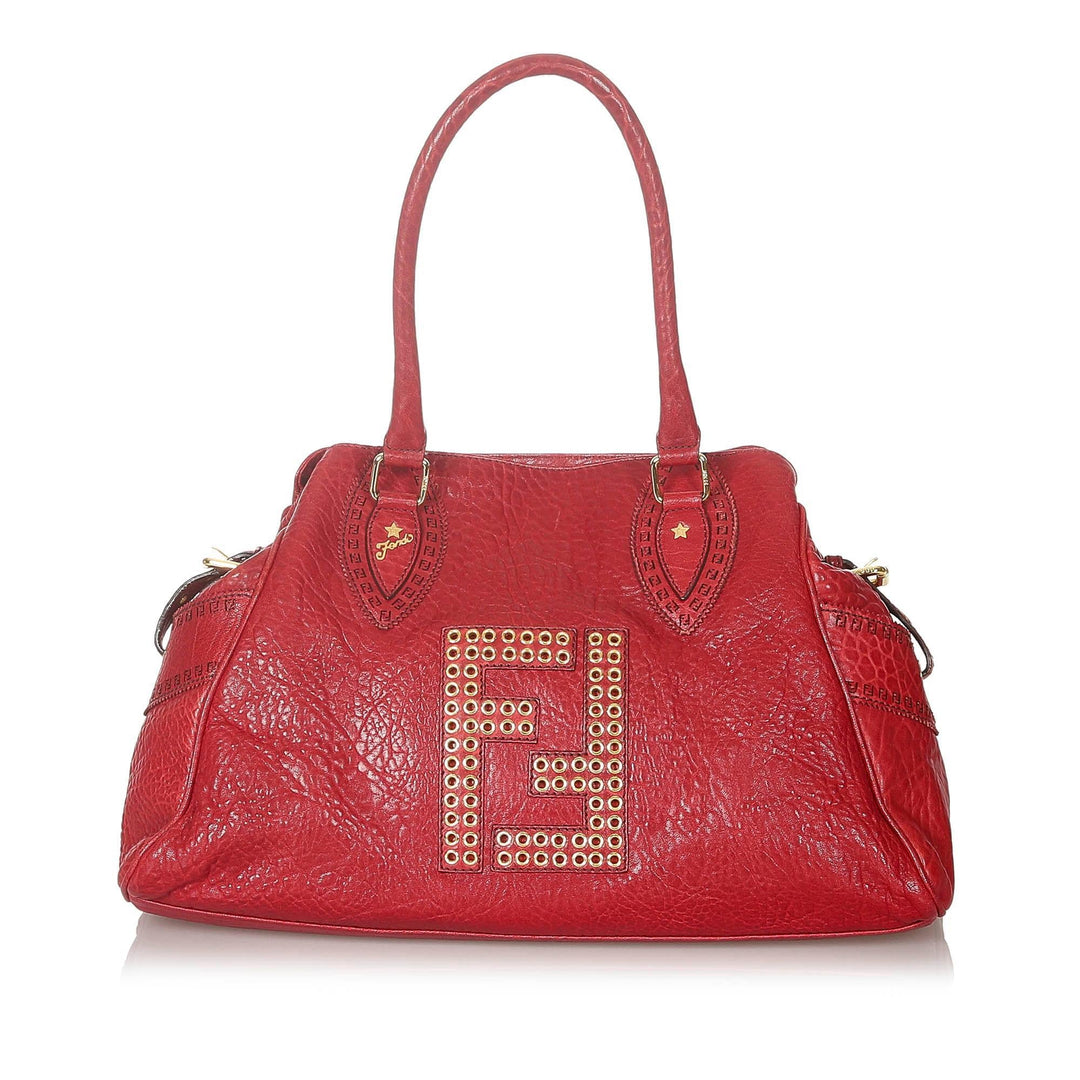 Fendi Etniko Leather Tote Bag (SHG-20633)