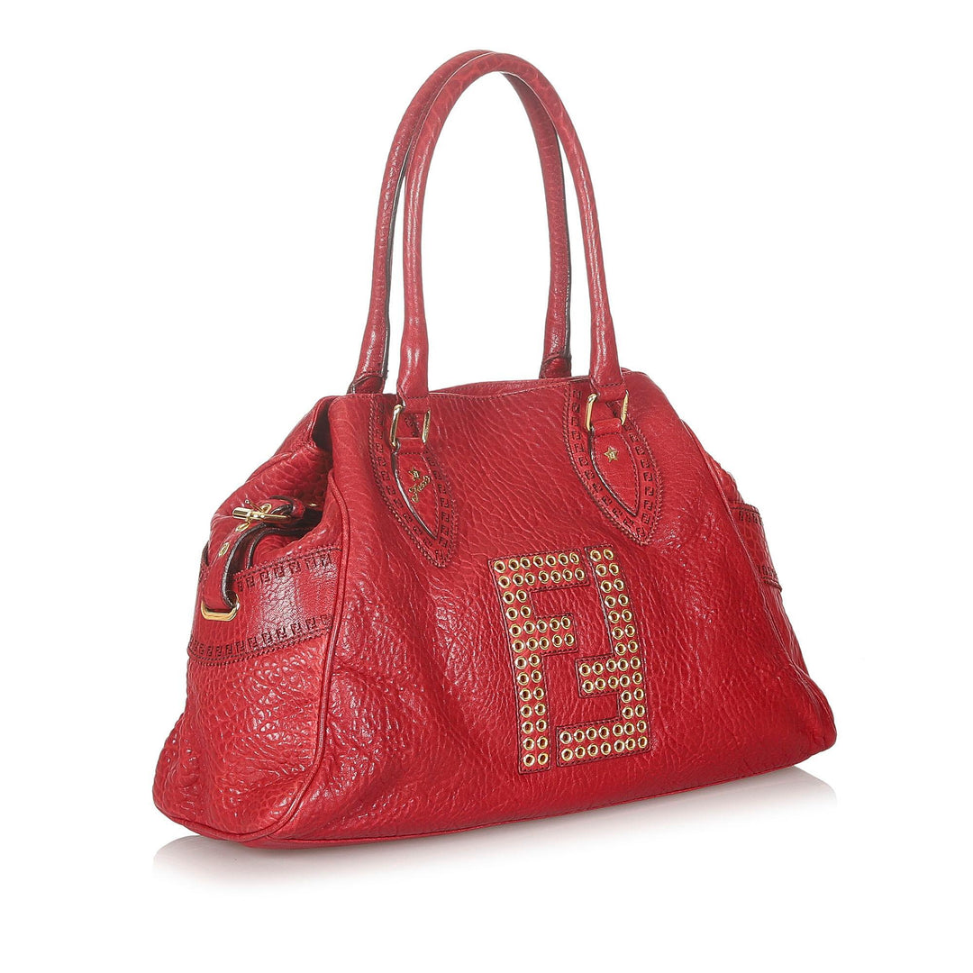 Fendi Etniko Leather Tote Bag (SHG-20633)