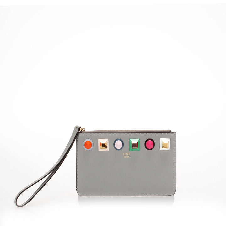 Fendi Leather Flat Clutch  (SHG-13499)