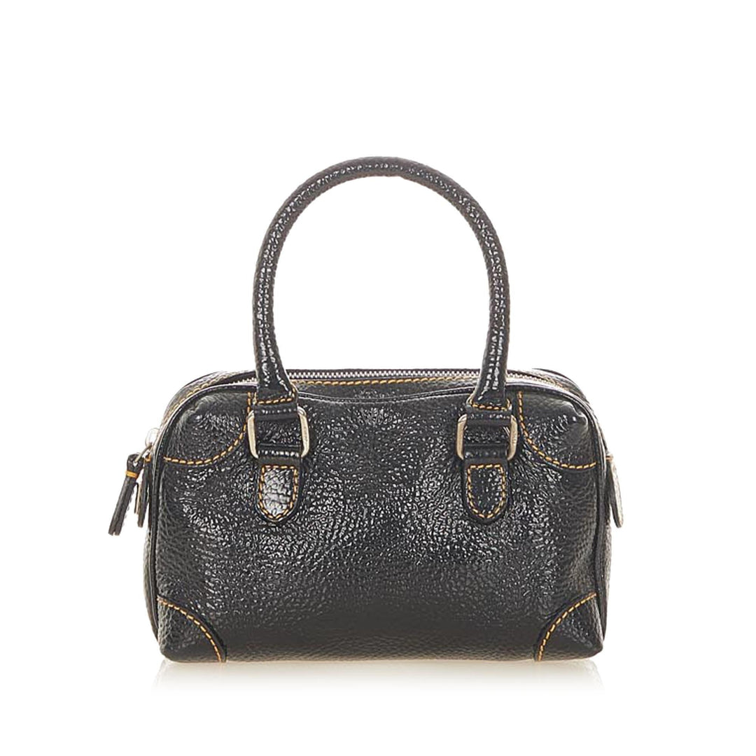 Fendi Leather Boston Bag (SHG-19339)