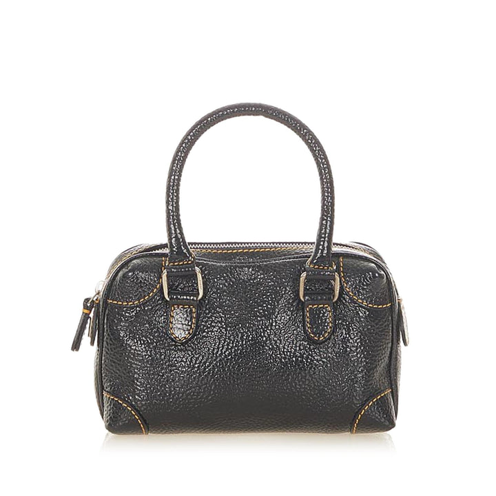 Fendi Leather Boston Bag (SHG-19339)