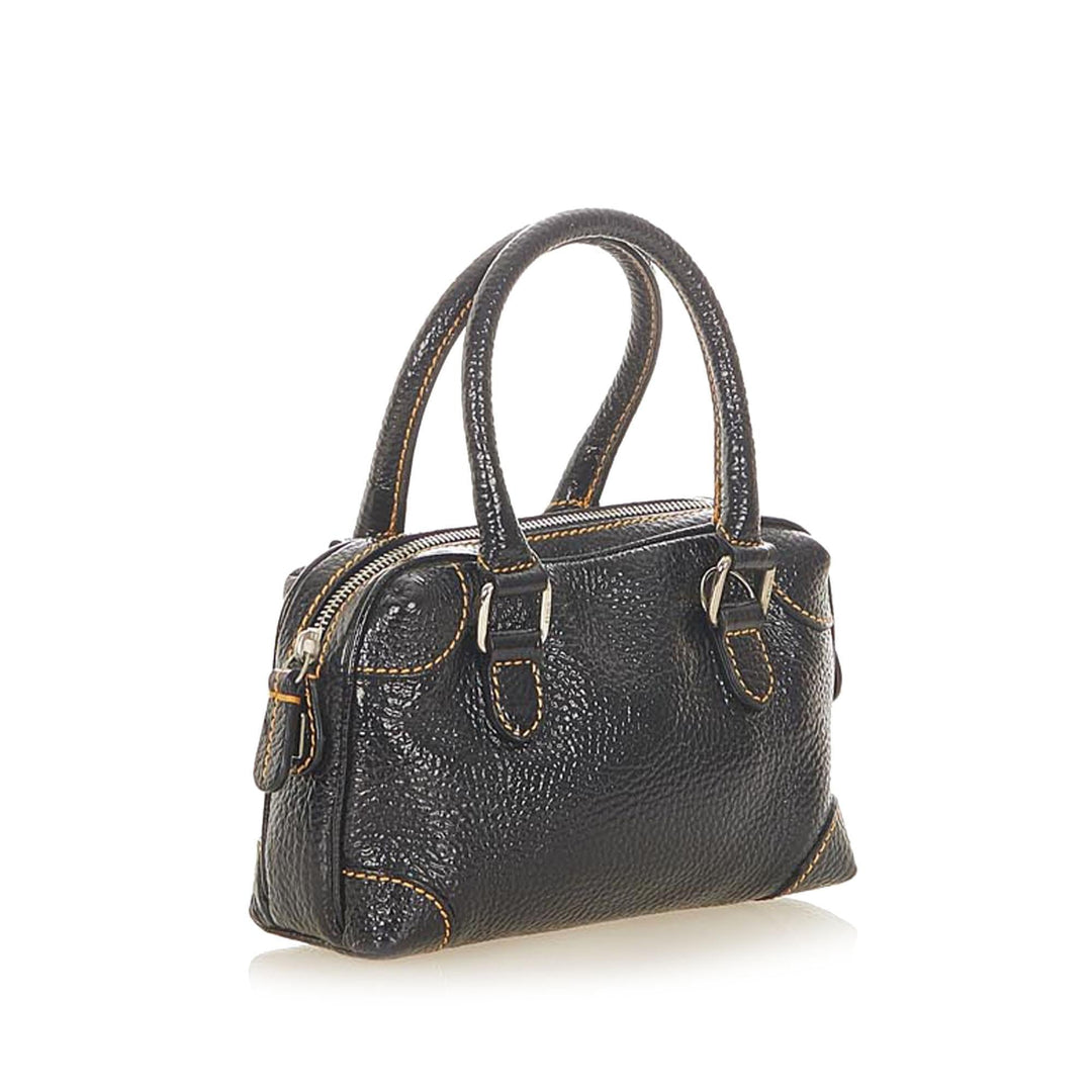 Fendi Leather Boston Bag (SHG-19339)