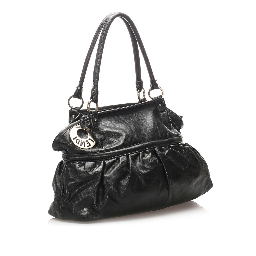 Fendi Leather Chef Shoulder Bag (SHG-12203)