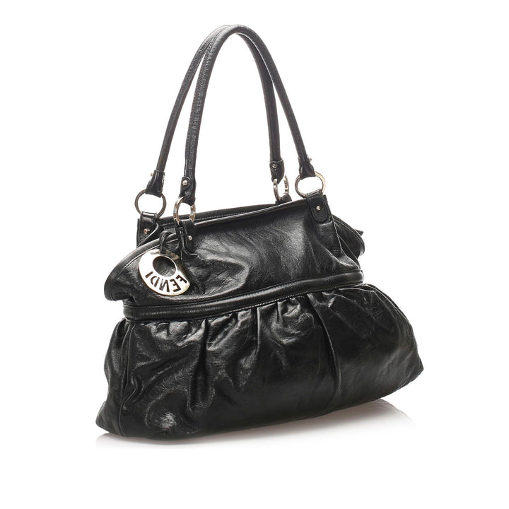 Fendi Leather Chef Shoulder Bag (SHG-12203)