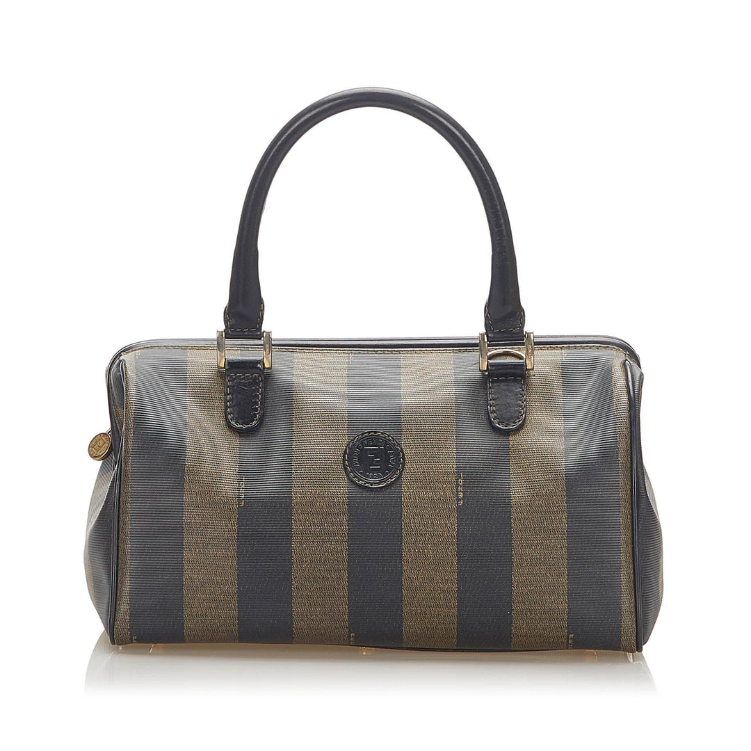 Fendi Pequin Boston Bag (SHG-17356)