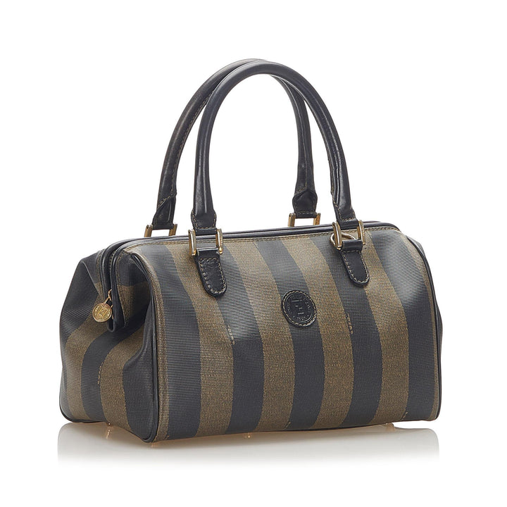 Fendi Pequin Boston Bag (SHG-17356)