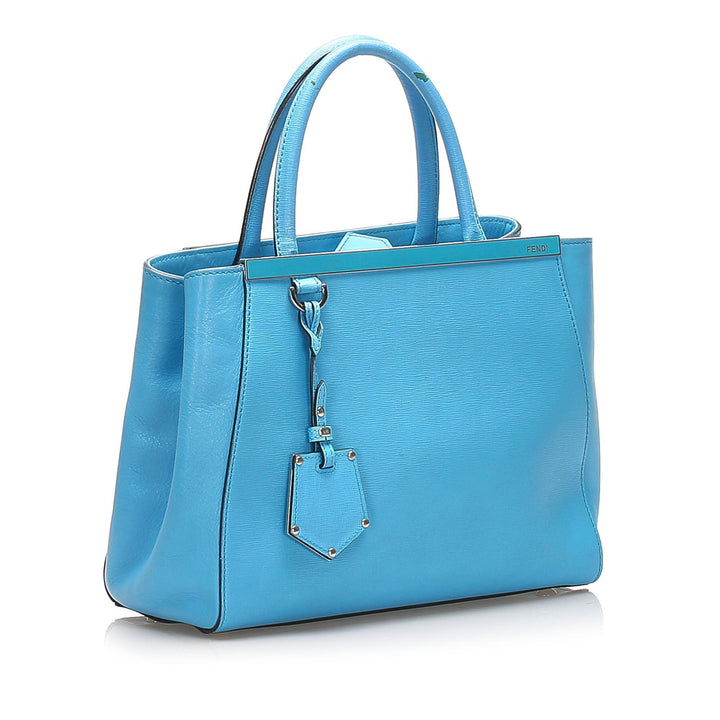 Fendi Petit 2Jours Leather Satchel (SHG-13758)