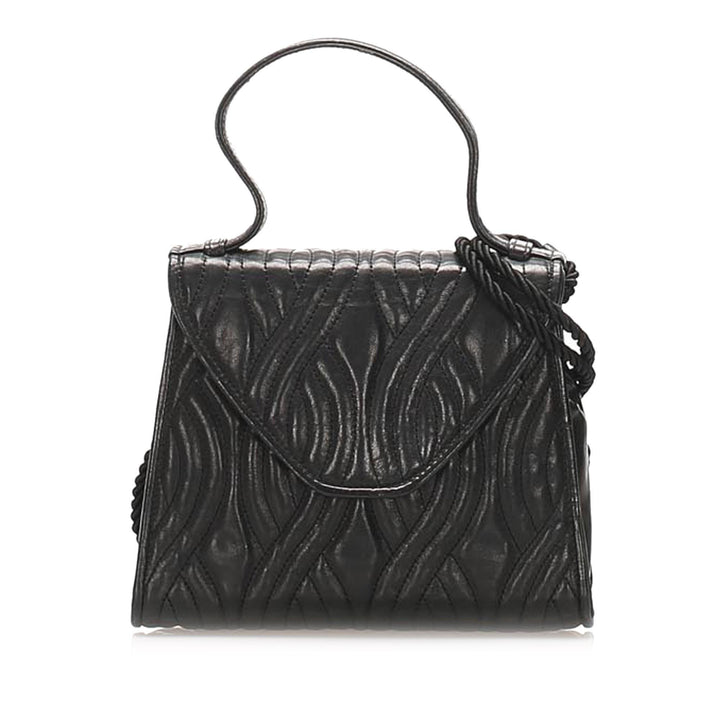 Fendi Quilted Leather Satchel (SHG-14889)
