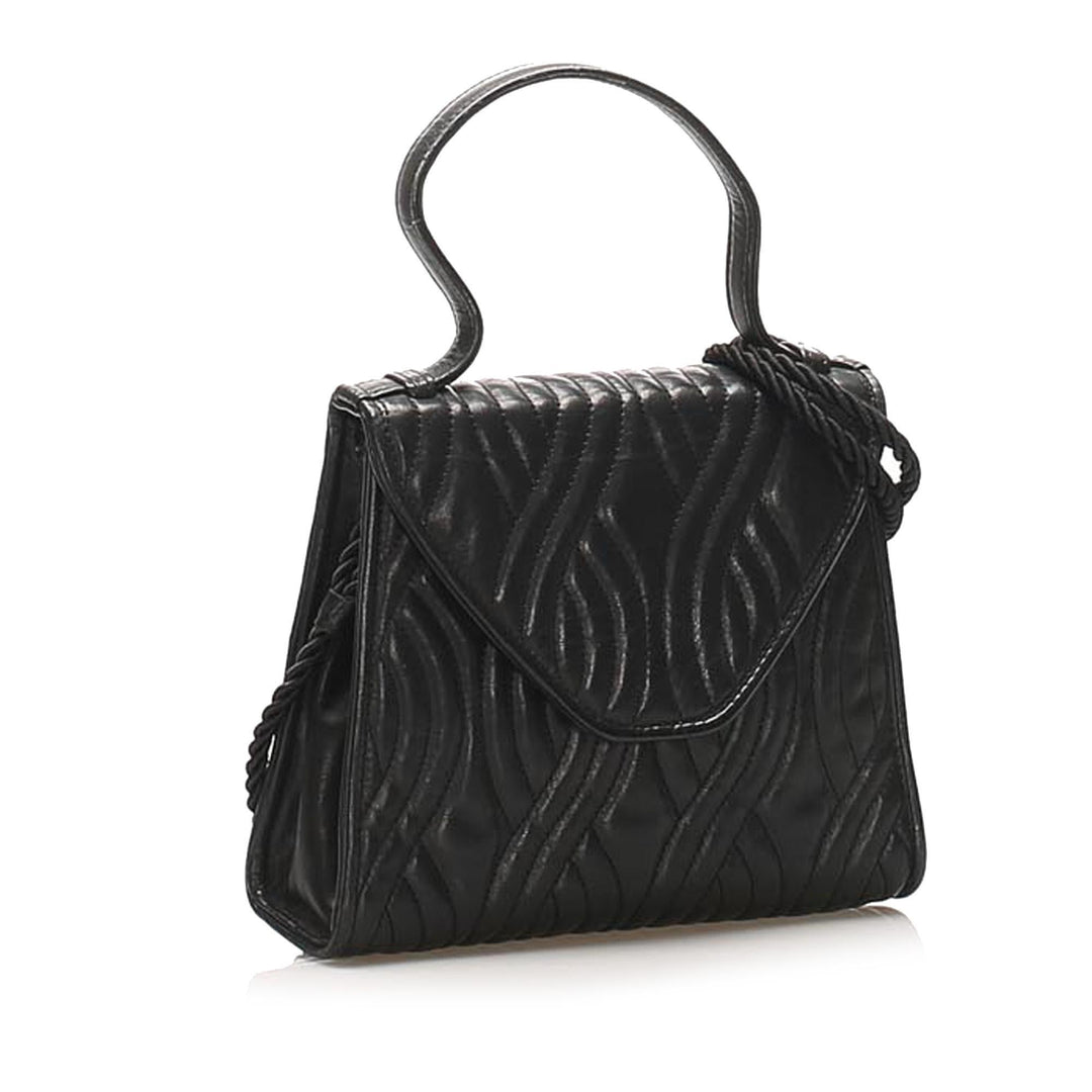 Fendi Quilted Leather Satchel (SHG-14889)