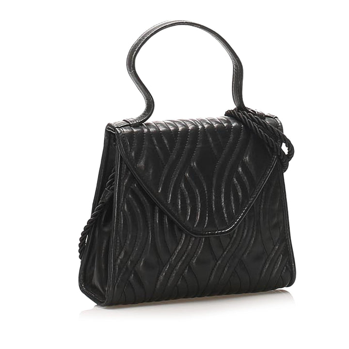 Fendi Quilted Leather Satchel (SHG-14889)