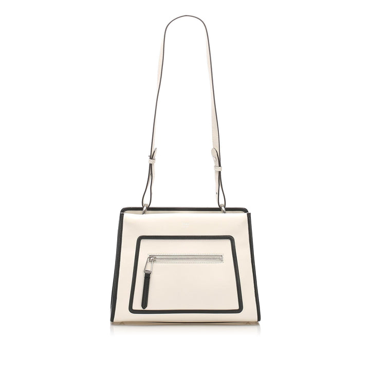 Fendi Runaway Leather Satchel (SHG-11617)