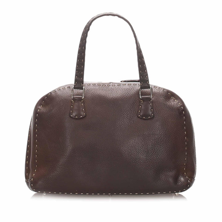 Fendi Selleria Leather Handbag (SHG-15908)