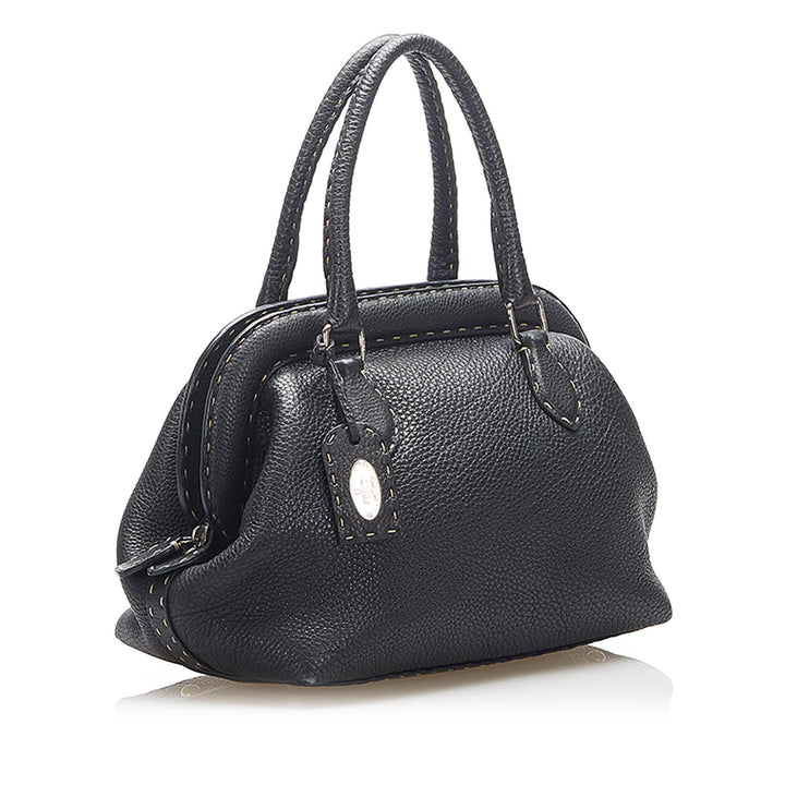 Fendi Selleria Leather Handbag (SHG-16386)