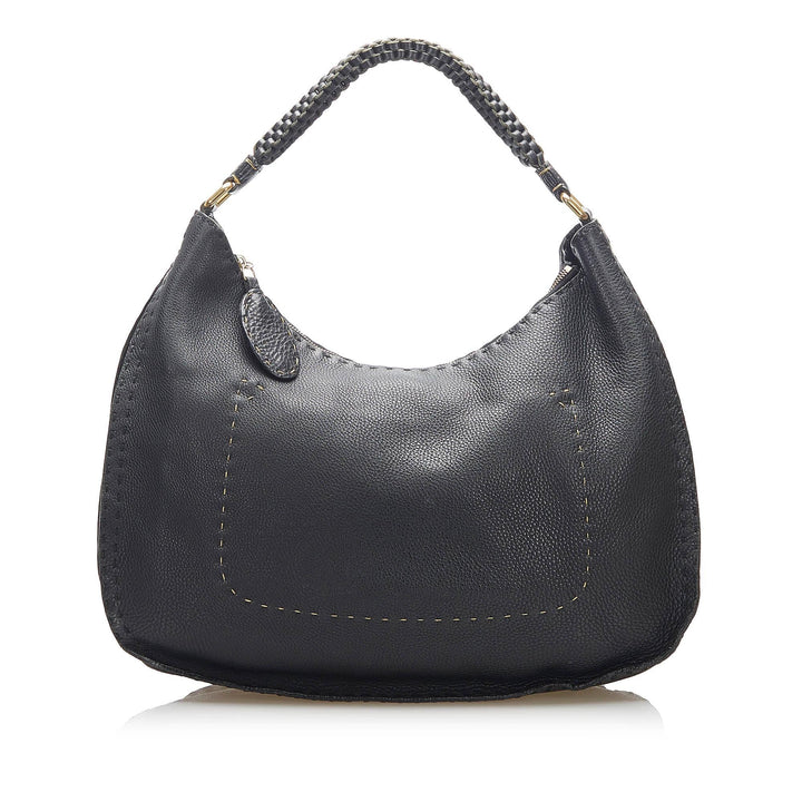 Fendi Selleria Leather Shoulder Bag (SHG-16756)