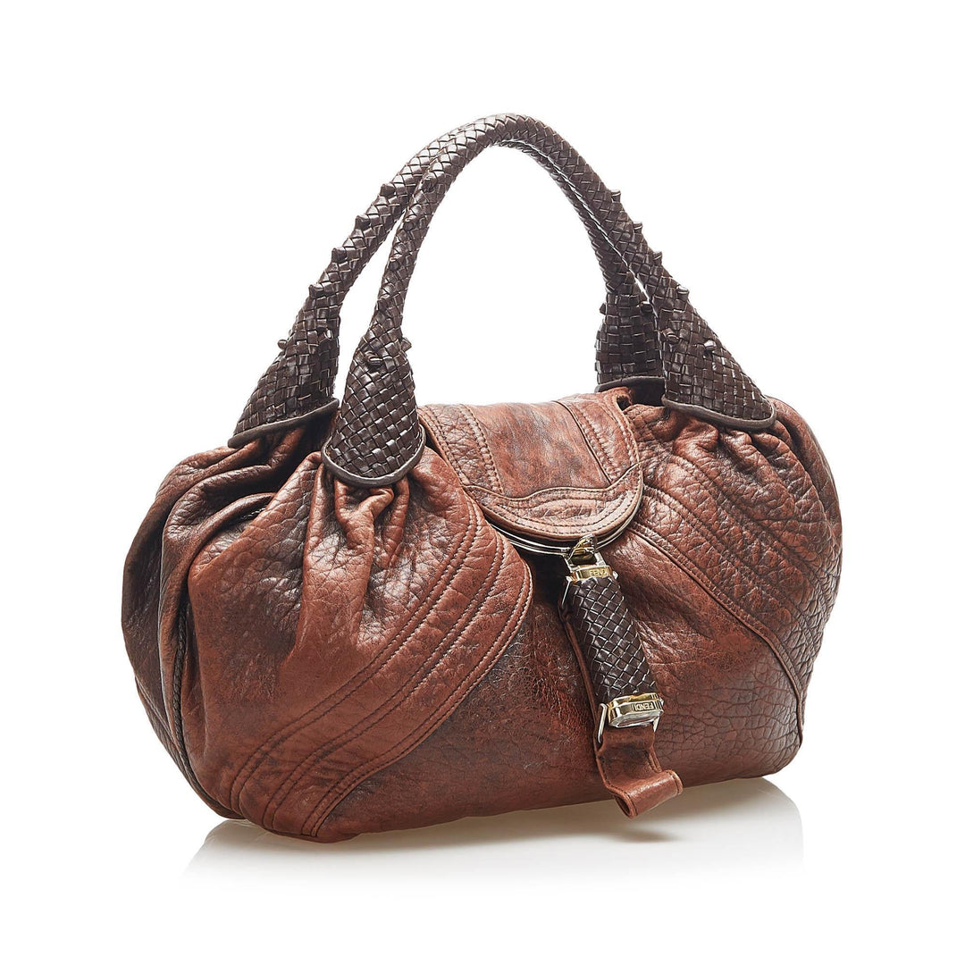 Fendi Spy Leather Handbag (SHG-16910)