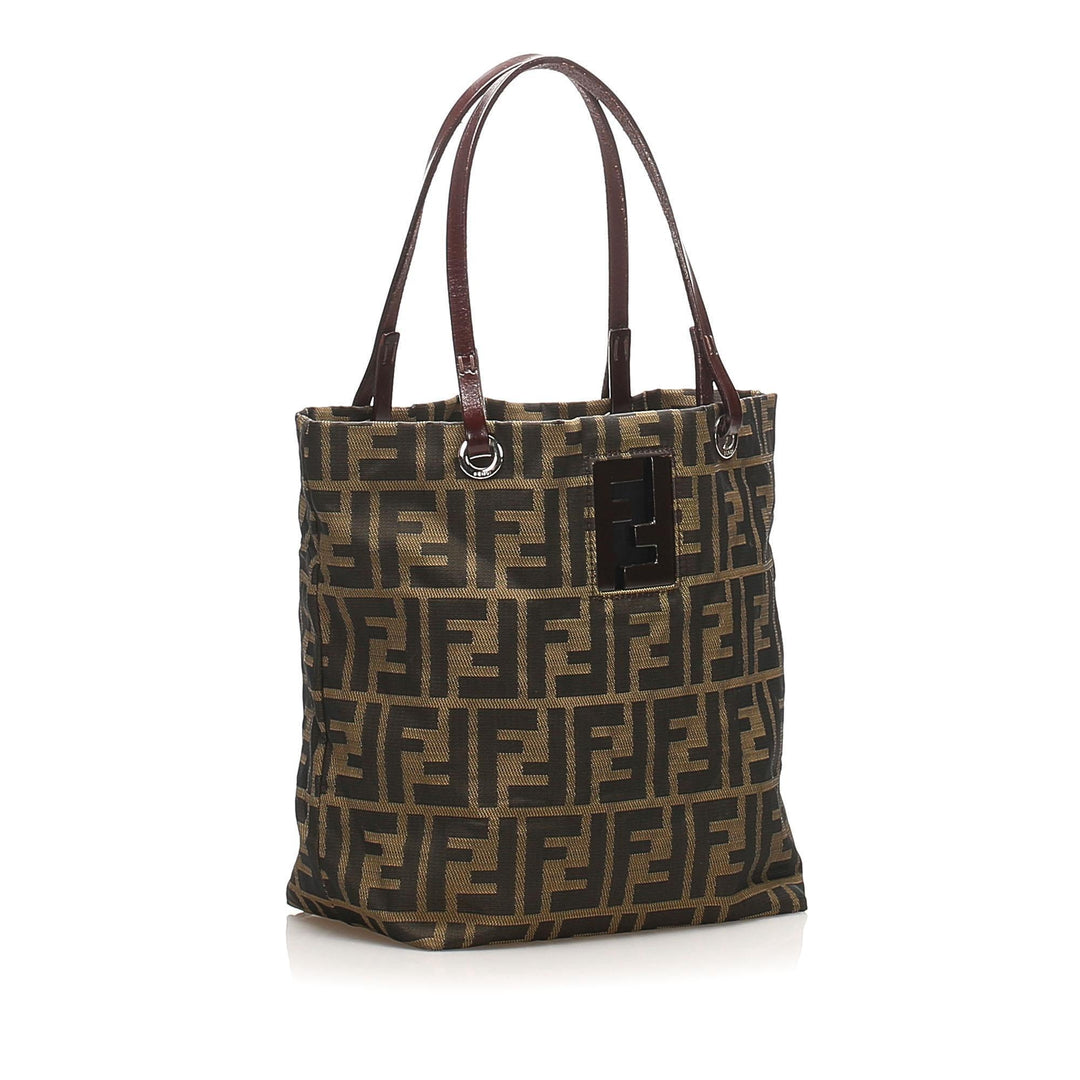 Fendi Zucca Canvas Handbag (SHG-14892)