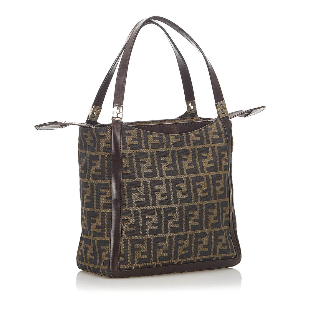 Fendi Zucca Canvas Handbag (SHG-18993)