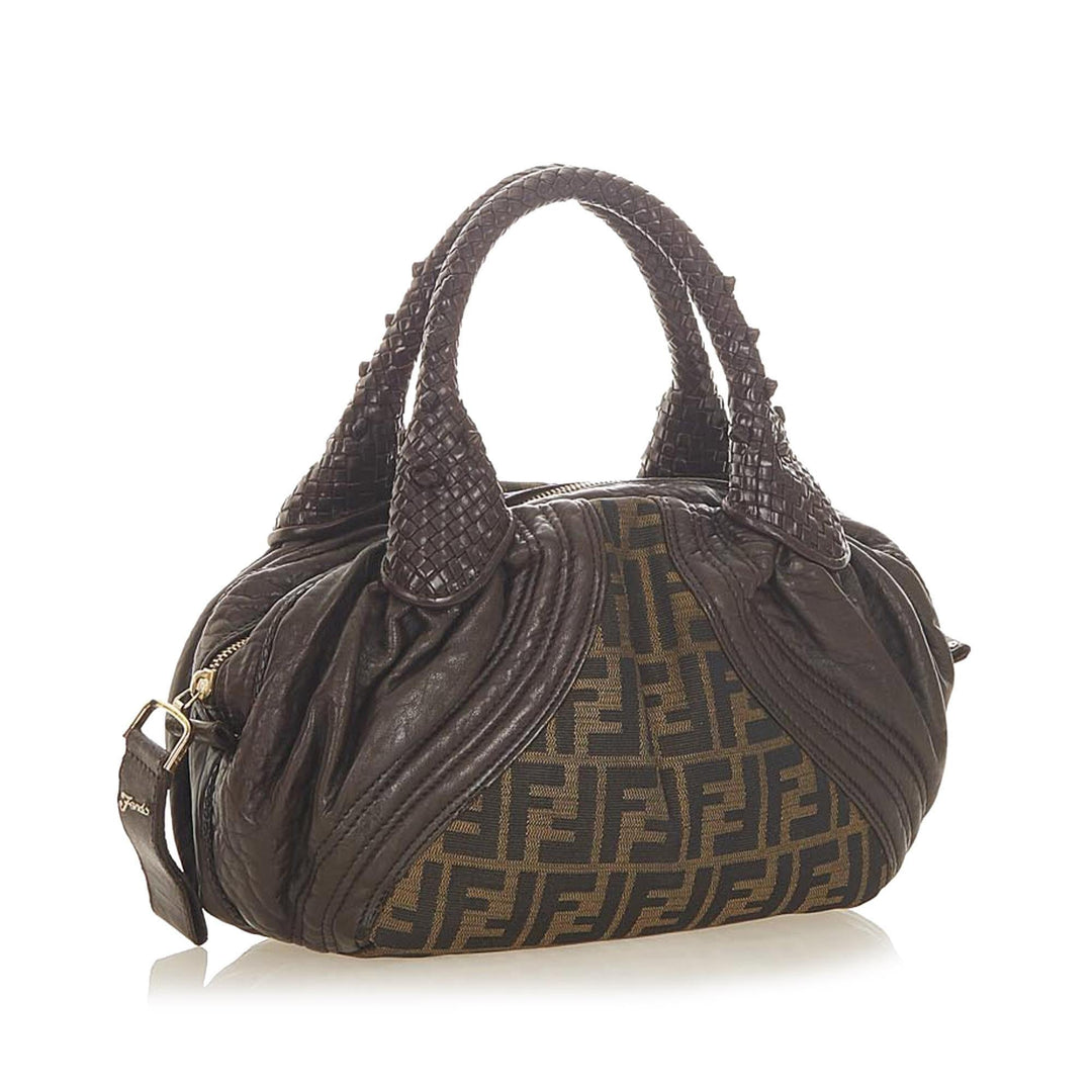 Fendi Zucca Spy Canvas Handbag (SHG-20045)