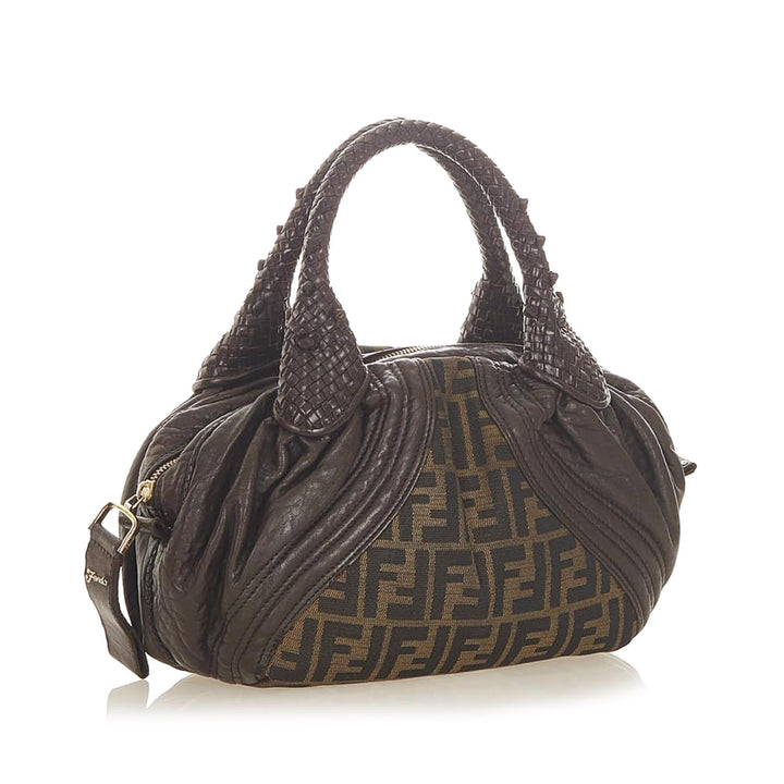 Fendi Zucca Spy Canvas Handbag (SHG-20045)