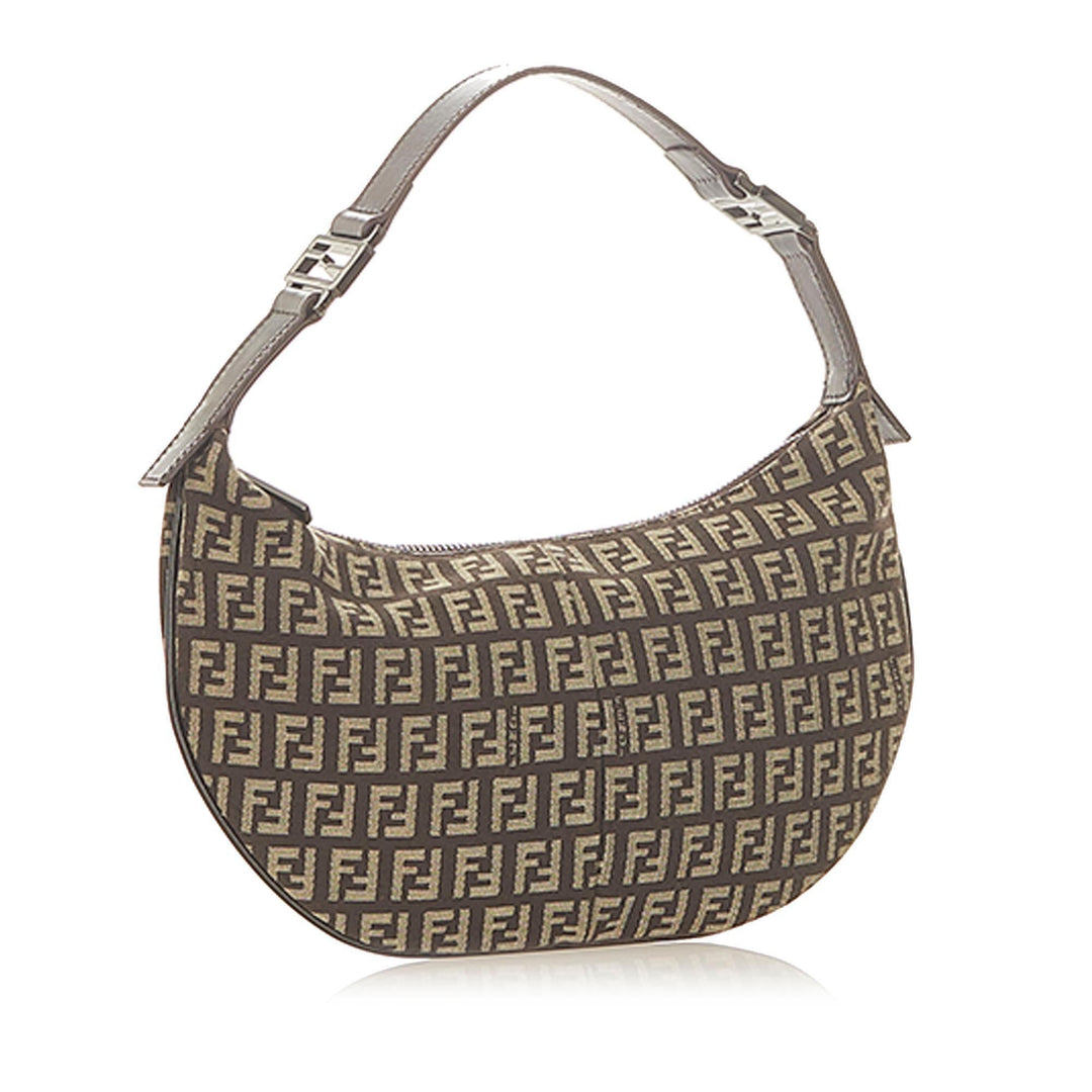 Fendi Zucchino Canvas Hobo Bag (SHG-19580)