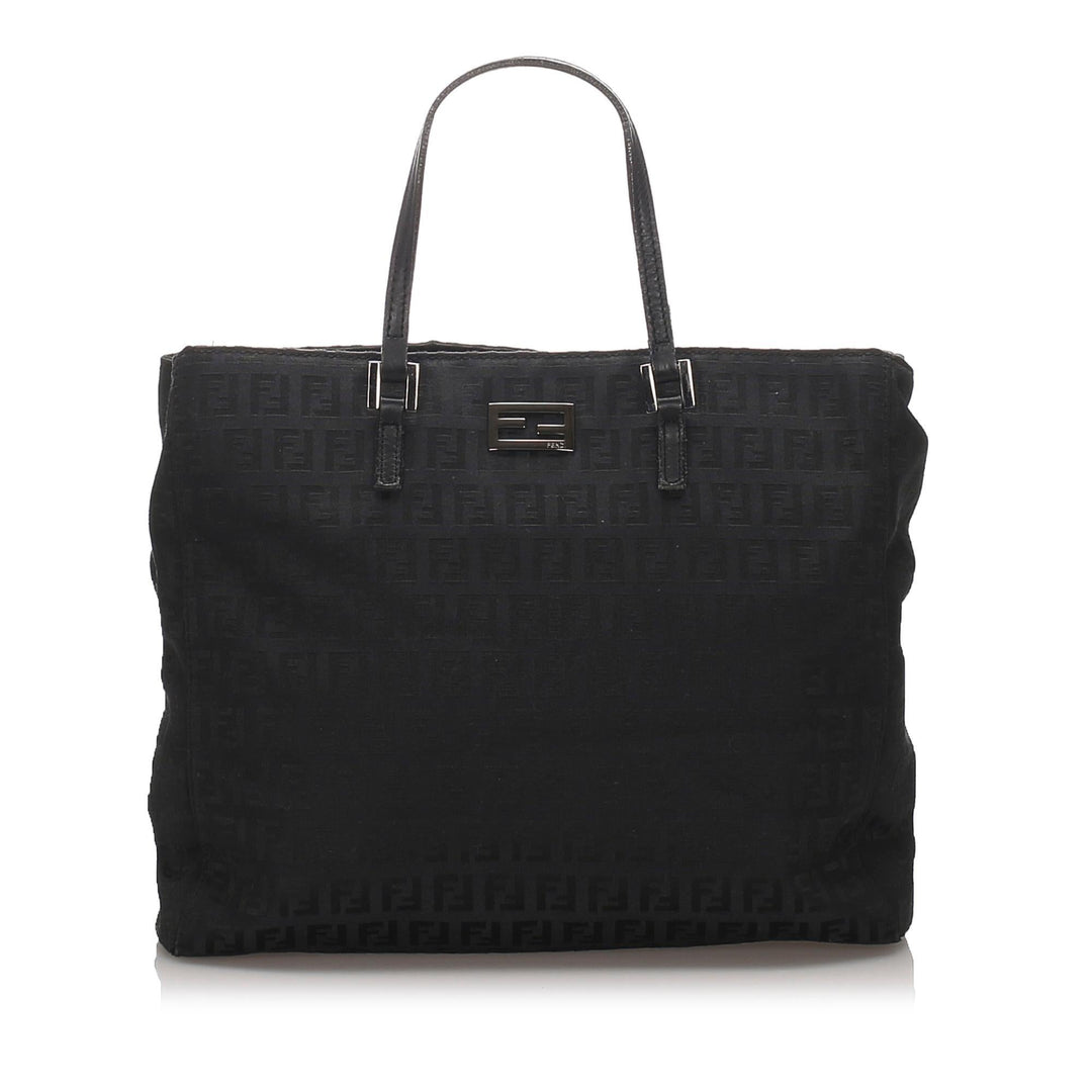 Fendi Zucchino Canvas Tote (SHG-10034)
