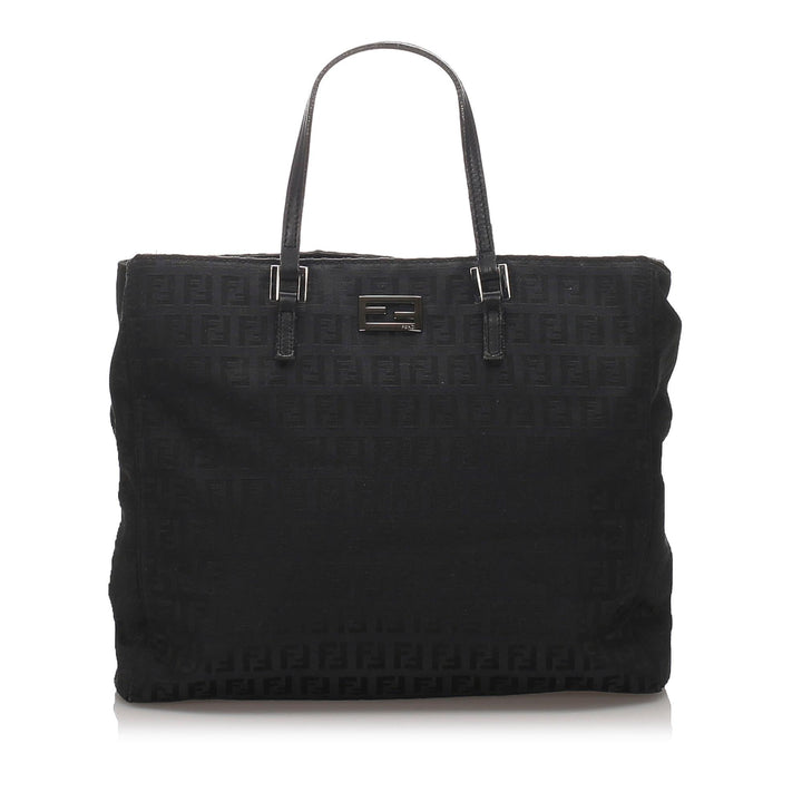 Fendi Zucchino Canvas Tote (SHG-10034)