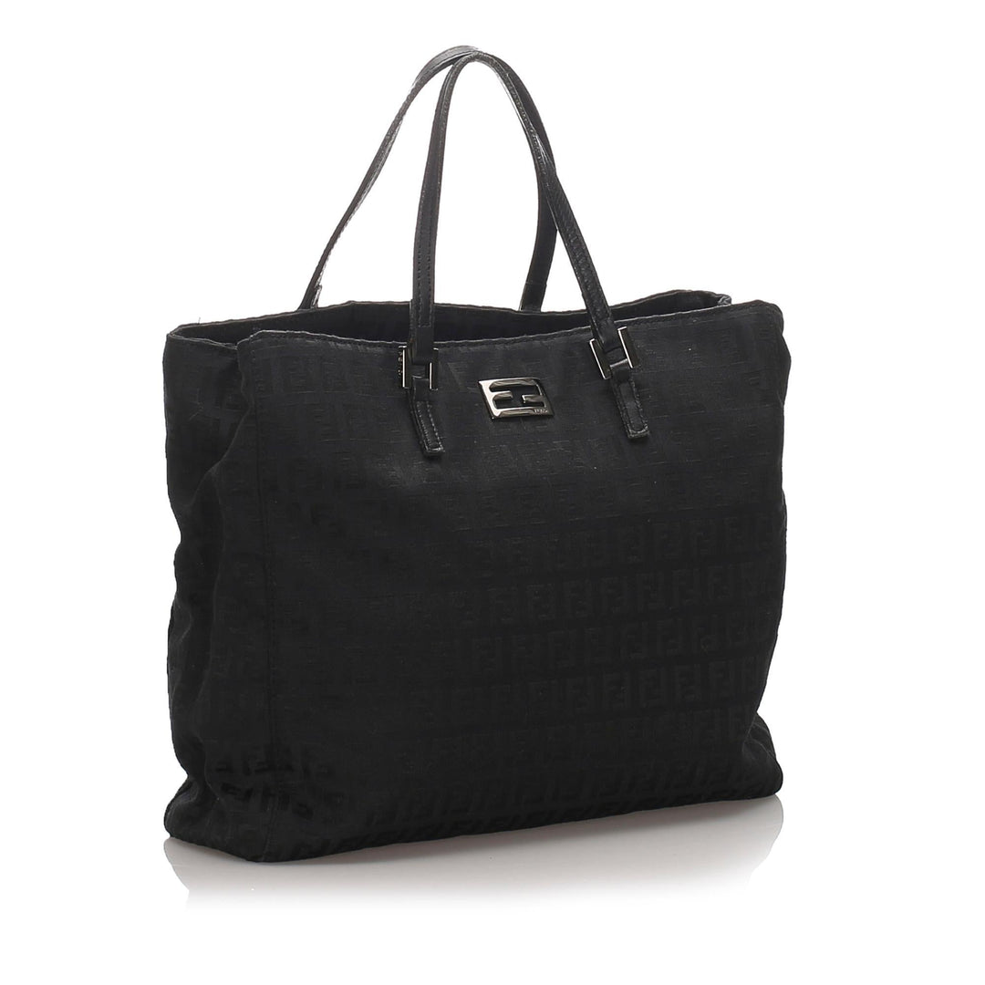 Fendi Zucchino Canvas Tote (SHG-10034)