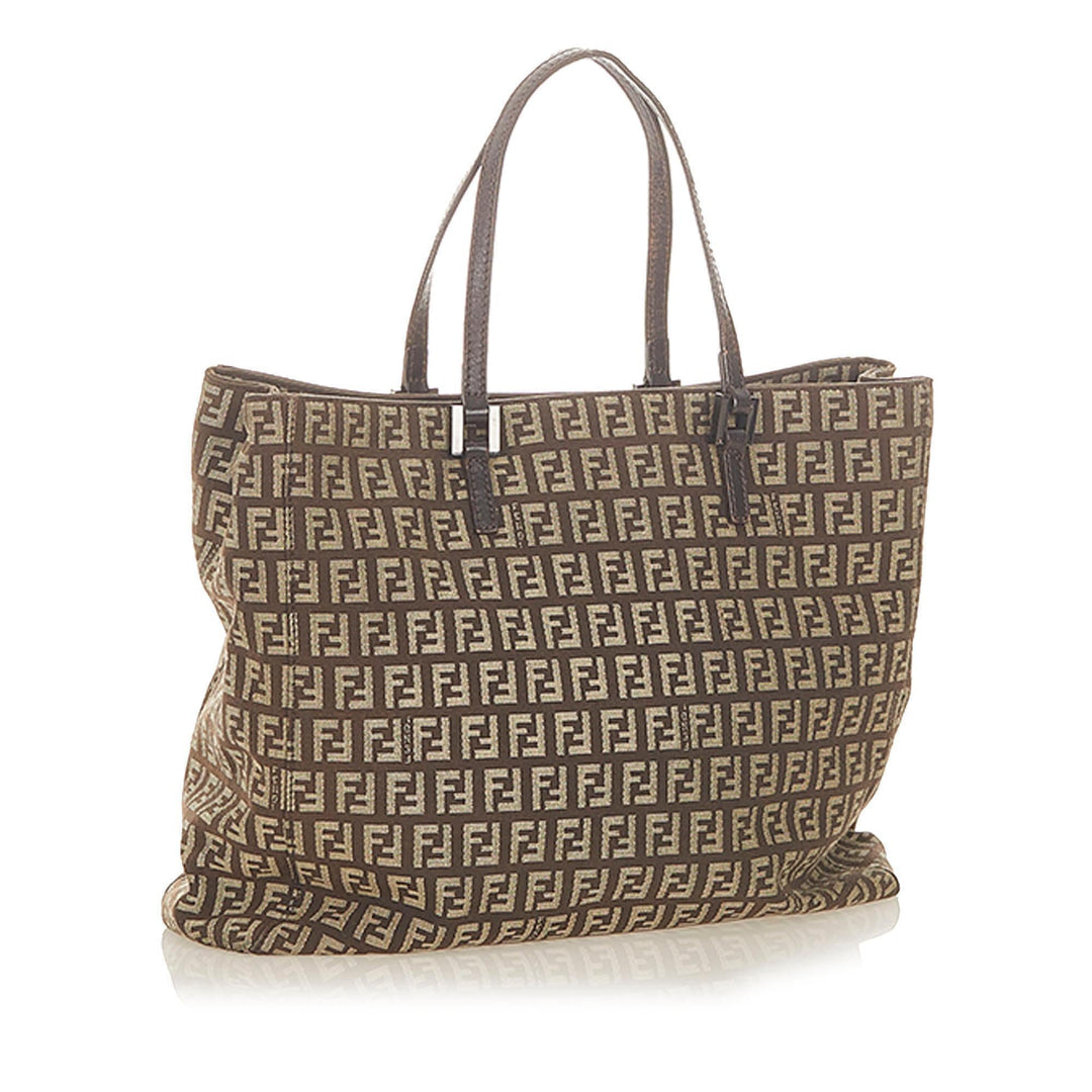 Fendi Zucchino Canvas Tote Bag (SHG-19575)
