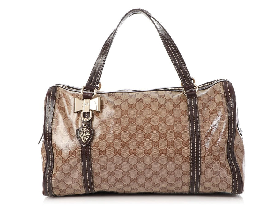 Gucci Crystal GG Duchessa Boston Bag