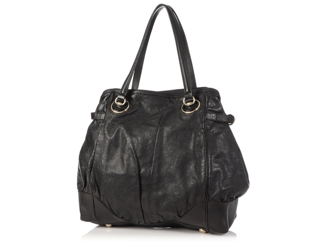 G*G Black G*Gssima Full Moon Tote